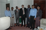 025_Staff Members of Consulate with Ambassador, Dy. Director & Hon. Consul